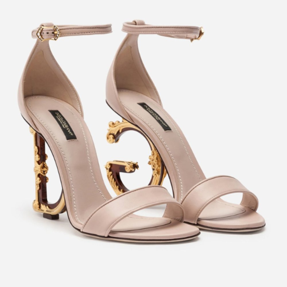 Dolce & Gabanna Nappa Leather Sandals